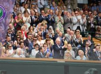 Sporting stars welcomed to the Royal Box at Wimbledon 2019