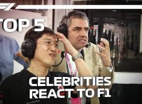 Top 5 Celebrity Reactions In F1