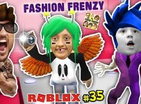 FGTEEV Fashion Frenzy ROBLOX #35! Silly Scary Famous Celebrity Dress Up Game! Chase vs Lexi vs Duddy