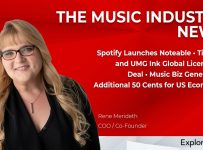 Music Industry News – Spotify's Noteable / TikTok and UMG's deal / Music Biz generates 50 cents