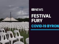 Byron Bay Bluesfest cancellation over COVID case angers music industry and fans | ABC News