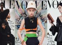 Kim Jones’ New Fendi Designs Grace Vogue Italia’s April Issue
