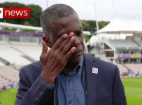West Indies legend Michael Holding breaks down discussing racism in the UK