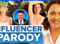 Celeste Barber leaves Karl in stitches with celebrity parody photos | Today Show Australia