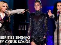 Celebrities sing Miley Cyrus songs!!!