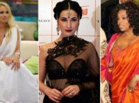 32 Hollywood Celebrities Wearing The Indian Dress Look Brilliantly