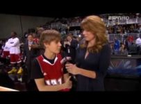 Justin Bieber NBA All Star Celebrity Game 2011 Highlights Part 01-02