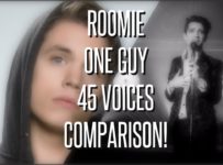 HOW DOES ROOMIE'S VOICE COMPARE TO THE CELEBRITIES'? (Roomie: 1 Guy 43 voices)