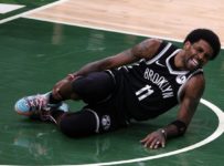 Nets lose Irving to ankle injury, Game 4 to Bucks