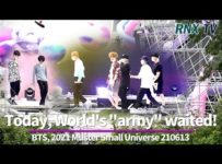 210613 BTS, Small universe coming up today! – RNX tv