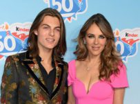 Elizabeth Hurley reacts to son Damian ‘callously’ being cut out of family fortune due to being born out of wedlock