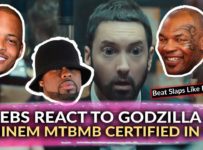 Celebrities React To Eminem Godzilla Music Video On Social Media, MTBMB Certified in the US