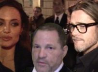 Angelina Jolie Says Brad Pitt Continuing to Work with Weinstein ‘Hurt’