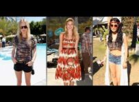 Best Celebrity Coachella Fashion | Music Festival Style | Fashion Flash