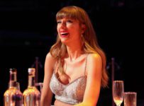 Taylor Swift thanks her fans after accepting award for ‘Folklore’ film