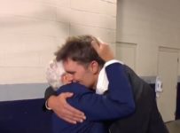 Tom Brady And Robert Kraft Embrace Before TB12 Return To New England