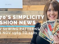 70s Sewing Fashions! A Look at November Simplicity Patterns Fashion News from 1969 to 1981