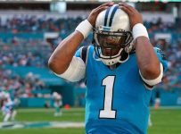 Panthers bench Cam in blowout loss to Dolphins