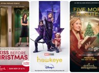 What to Watch: A Kiss Before Christmas, Hawkeye, Five More Minutes