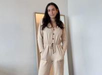 Old Navy Long-Sleeve French-Terry Utility Jumpsuit Review