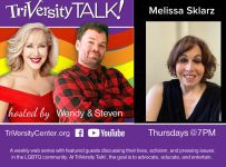 Melissa Sklarz Guests On TriVersity Talk! Thursday December 9th, 2021 at 7 PM ET