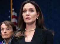 Angelina Jolie reacts to Violence Against Women Act