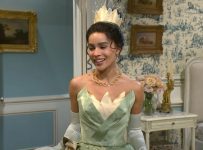 Zoe Kravitz Is Tiana in SNL’s Princess and the Frog Parody