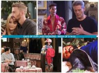 Days of Our Lives Spoilers for the Week of 3-14-22: A Possibly Deadly Confrontation!