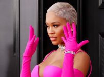 Celebrities Wearing Gloves at the 2022 Grammys