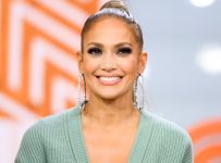 Jennifer Lopez’s Pink Boxers and Jeans For Coach