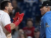 Irate Schwarber ejected from Phillies’ shutout loss