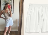 Old Navy Extra High-Waisted Sweat Shorts I Editor Review