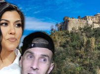 Kourtney Kardashian and Travis Barker Renting Italian Castle for Wedding