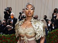 Megan Thee Stallion’s Met Gala 2022 Dress With Gold Wings