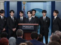 K-pop group BTS makes White House appearance to talk about surge in anti-Asian hate crimes