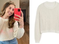 Old Navy Long-Sleeve Cropped Crochet Sweater I Editor Review