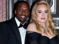 Adele Wears Alexander McQueen Dress to Kate Bock’s Wedding