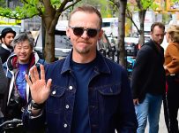 Watch Simon Pegg talk about being a BTS fan at Glastonbury 2022