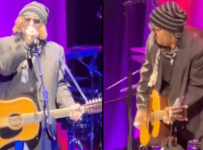 Fans supported Depp at a concert in Britain by shouting ‘Innocent’