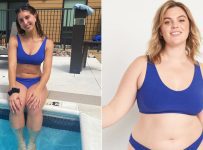 Old Navy V-Neck Terry Swim Top and Bottom I Editor Review