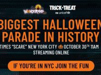Join Wonderama TV, the Times Square Alliance and One Times Square for the Taping of the “Biggest Halloween Parade in History II” Global Television Broadcast as We Celebrate Trick-or-Treat for UNICEF on the 10-story High Scareen on One Times Square
