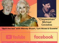 “Claywoman” Michael Cavadias Guests On “If These Walls Could Talk” With Hosts Wendy Stuart and Tym Moss Wednesday, May 10th, 2023