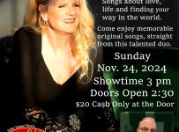 Gina Zollman To Perform Her Show “ORI gina LS” At The Arthur Newman Theatre, Palm Desert, CA, Sunday 11/24/24